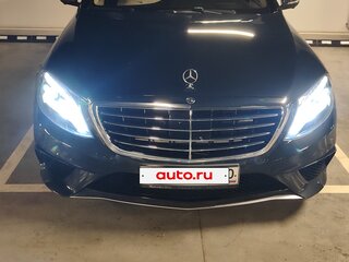 2015 Mercedes-Benz S-Класс AMG 63 AMG Long III (W222, C217), чёрный, 5900000 рублей, вид 3