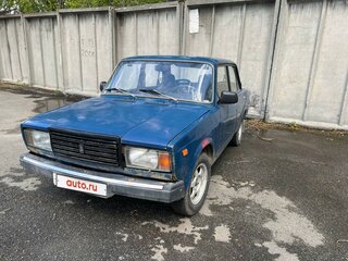 2008 Lada (ВАЗ) 2107, синий, 90000 рублей, вид 3