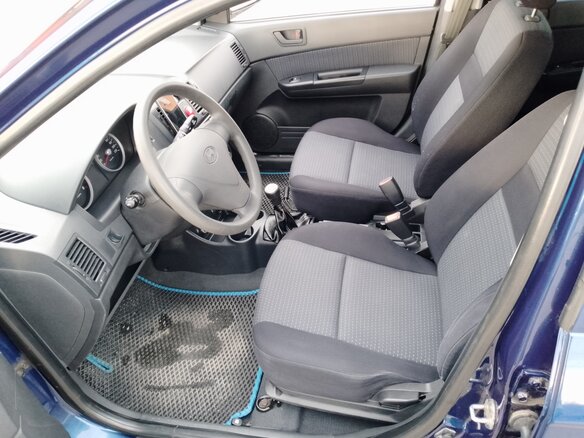 2007 Hyundai Getz I Рестайлинг, синий, 560000 рублей - вид 4