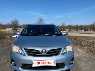 2011 Toyota Corolla X (E140, E150) Рестайлинг, голубой, 780000 рублей, вид 2