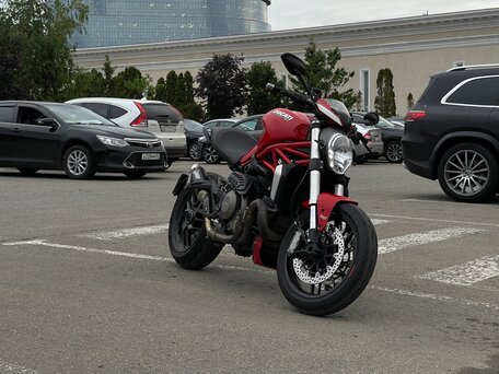 2014 Ducati Monster 1200, красный, 650000 рублей, вид 2