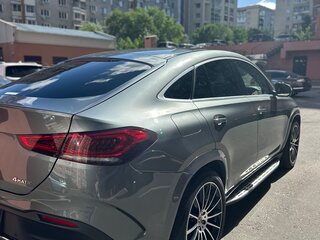 2021 Mercedes-Benz GLE Coupe 400 d II (C167), серебристый, 7500000 рублей, вид 4