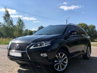 2014 Lexus RX 350 III Рестайлинг, чёрный, 2350000 рублей, вид 1