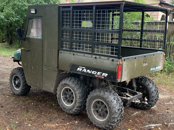 2006 Polaris Ranger 6x6, зелёный - вид 8