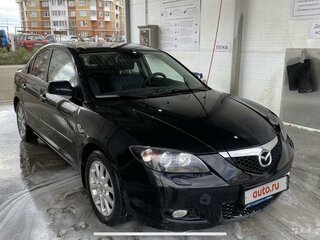 2008 Mazda 3 5-speed I (BK) Рестайлинг, чёрный, 690000 рублей, вид 3