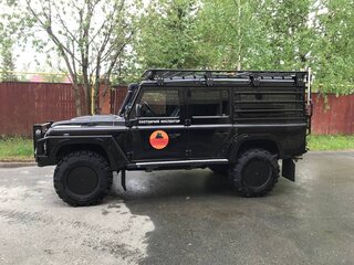 2007 Land Rover Defender 110 I Рестайлинг, чёрный, 5850000 рублей, вид 4