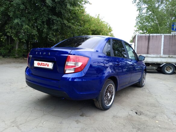2025 Lada (ВАЗ) Granta Sportline I Рестайлинг, синий, 950000 рублей - вид 5