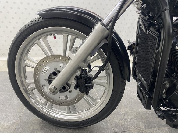 2007 Kawasaki VN900 Vulcan, чёрный, 445000 рублей - вид 4