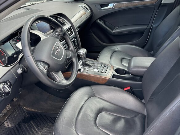 2014 Audi A4 IV (B8) Рестайлинг, белый, 1500000 рублей - вид 8
