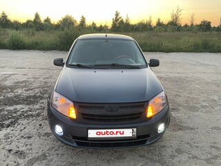 2014 Lada (ВАЗ) Granta I, серый, 550000 рублей, вид 4