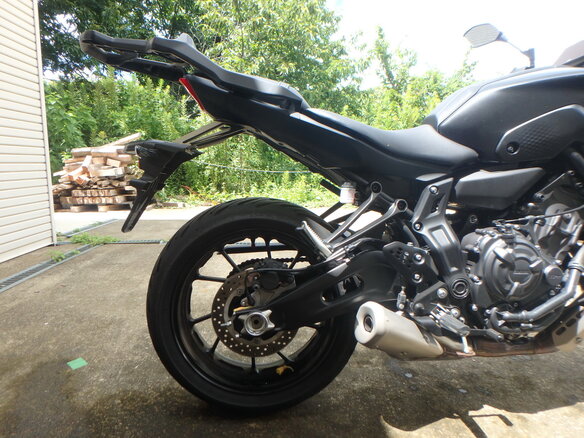 2024 Yamaha MT-07 (FZ-07), чёрный, 970000 рублей - вид 13