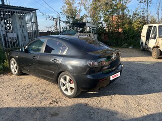 2007 Mazda 3 I (BK) Рестайлинг, чёрный, 550000 рублей, вид 4