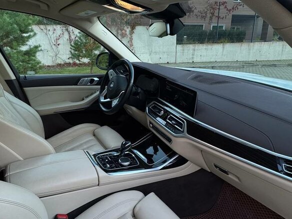 2019 BMW X7 50i I (G07), белый, 6300000 рублей - вид 6