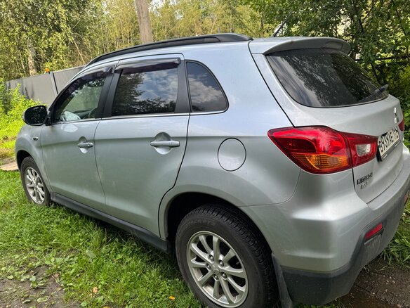 2012 Mitsubishi ASX I, серый, 1300000 рублей - вид 2