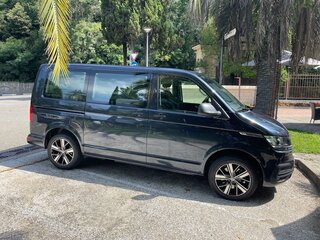 2020 Volkswagen Multivan T6 Рестайлинг, синий, 4850000 рублей, вид 4