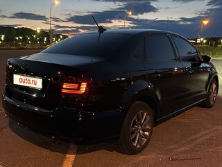 2019 Volkswagen Polo V Рестайлинг, чёрный, 820000 рублей, вид 5