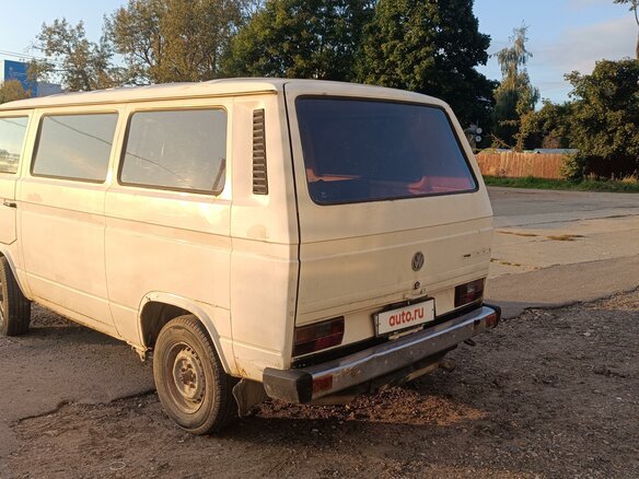 1988 Volkswagen Transporter 5-speed T3, белый - вид 4