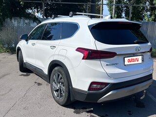2020 Hyundai Santa Fe IV, белый, 3100000 рублей, вид 4