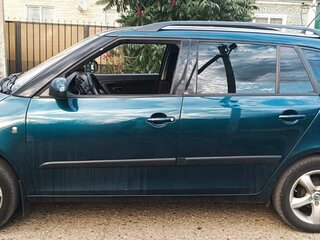 2012 Skoda Fabia II Рестайлинг, синий, 860000 рублей, вид 3