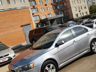 2008 Mitsubishi Lancer X, серебристый, 850000 рублей, вид 4