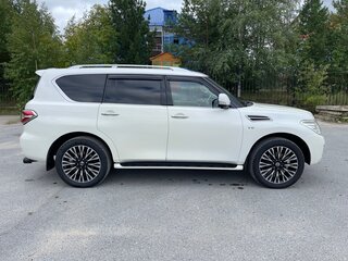2014 Nissan Patrol VI (Y62) Рестайлинг, белый, 2600000 рублей, вид 5