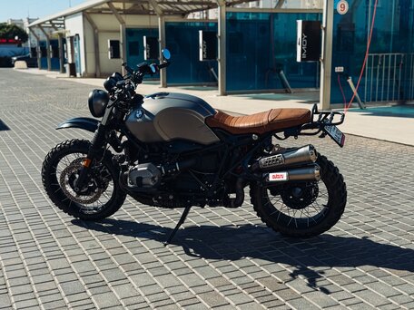 2018 BMW R Nine T Scrambler, серебристый, 1150000 рублей, вид 3