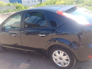 2008 Ford Focus II Рестайлинг, чёрный, 410000 рублей, вид 4