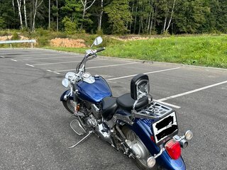 2009 Yamaha XVS650 Drag Star, синий, 530000 рублей, вид 4