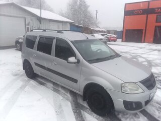 2014 Lada (ВАЗ) Largus I, серебристый, 650000 рублей, вид 1