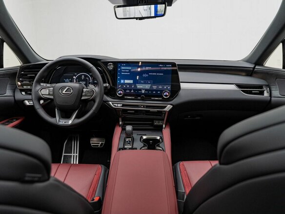 2026 Lexus RX 500h V, белый - вид 28