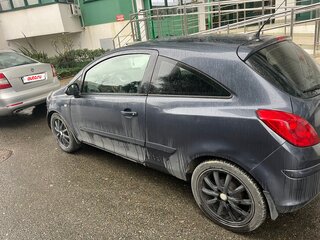 2007 Opel Corsa D, синий, 225000 рублей, вид 4