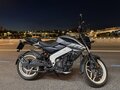 2021 Bajaj Pulsar NS 200, серебристый, 250000 рублей