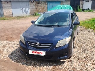 2007 Toyota Corolla AMT X (E140, E150), синий, 650000 рублей, вид 1