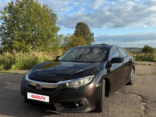 2016 Honda Civic X, чёрный, 1650000 рублей, вид 3