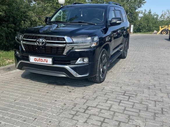 2015 Toyota Land Cruiser 200 Series Рестайлинг 2, чёрный, 5100000 рублей - вид 6