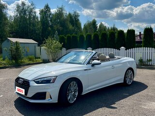 2021 Audi A5 45 TFSI II (F5) Рестайлинг, белый, 2600000 рублей, вид 3
