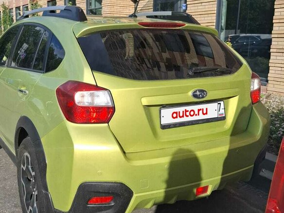 2013 Subaru XV I, зелёный, 1490000 рублей - вид 2