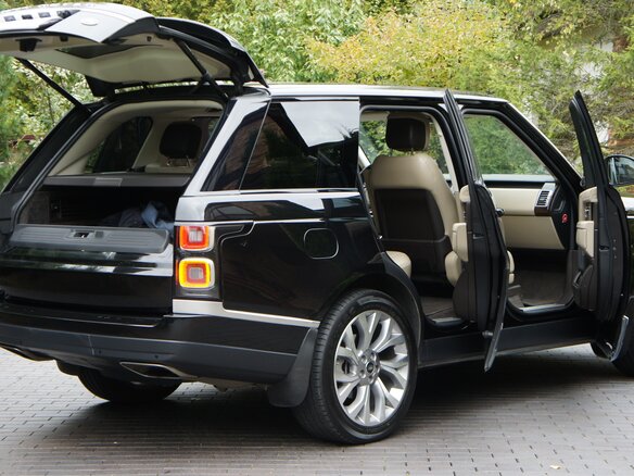 2018 Land Rover Range Rover IV Рестайлинг, чёрный, 7500000 рублей - вид 6
