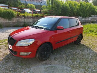 2010 Skoda Fabia II Рестайлинг, красный, 599000 рублей, вид 1