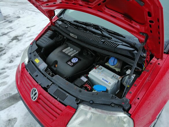 2000 Volkswagen Sharan I Рестайлинг, красный, 495000 рублей - вид 5