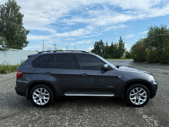 2012 BMW X5 30d II (E70) Рестайлинг, серый, 2500000 рублей - вид 6