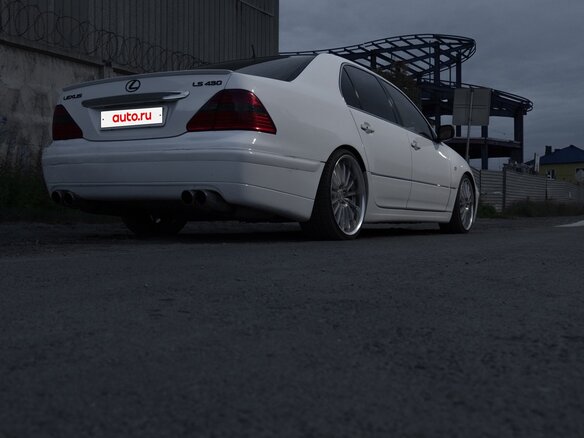 2004 Lexus LS 430 III Рестайлинг, белый, 1350000 рублей - вид 13