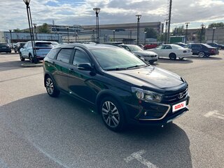 2021 Lada (ВАЗ) Vesta SW Cross I, чёрный, 1700000 рублей, вид 3