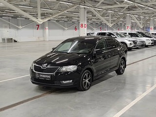 2018 Skoda Rapid I Рестайлинг, чёрный, 935000 рублей, вид 1
