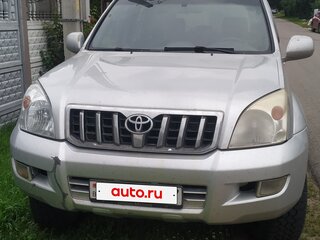 2006 Toyota Land Cruiser Prado 120 Series, серебристый, 1050000 рублей, вид 1