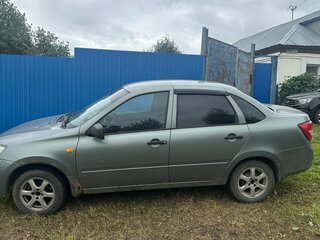 2012 Lada (ВАЗ) Granta I, серебристый, 170000 рублей, вид 4
