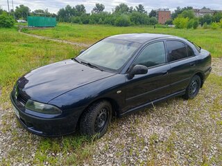 2003 Mitsubishi Carisma I Рестайлинг, синий, 240000 рублей, вид 3