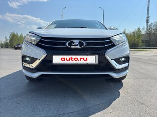 2024 Lada (ВАЗ) Vesta I Рестайлинг (NG), белый, 1460000 рублей, вид 4