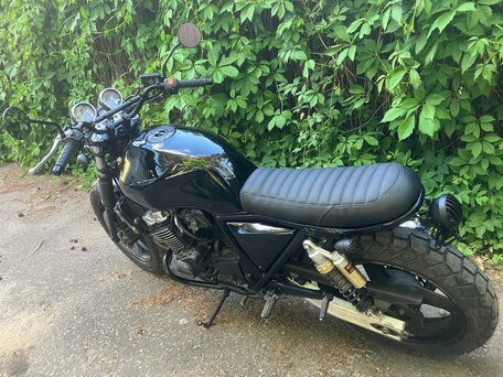 1995 Honda CB 400 Super Four, чёрный, 230000 рублей, вид 4