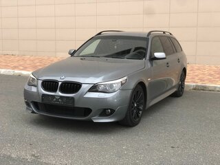 2008 BMW 5 серии 525i V (E60/E61) Рестайлинг, серый, 1370000 рублей, вид 3